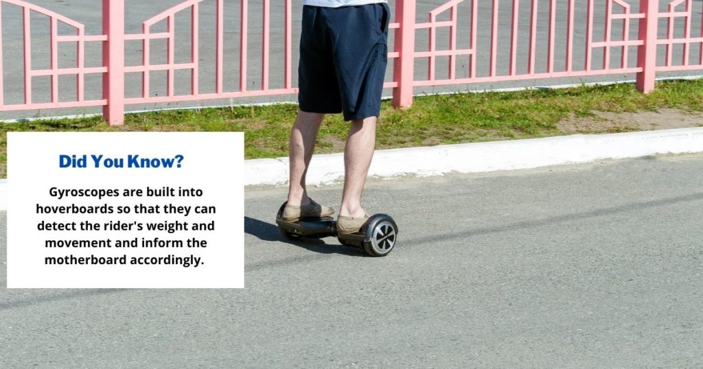hoverboards have gyroscope