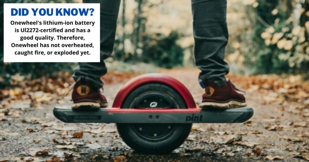 onewheel is safer than a hoverboard