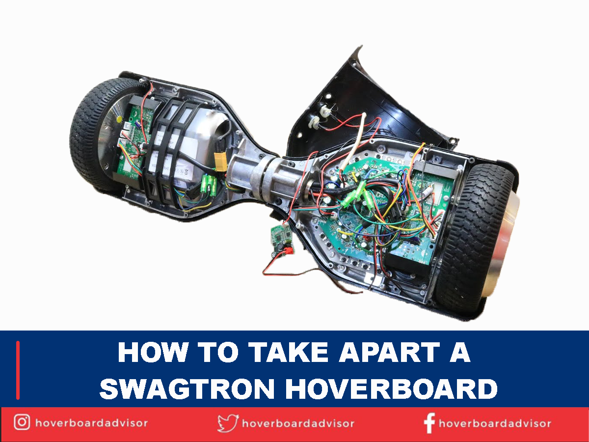 How to take apart a Swagtron hoverboard?