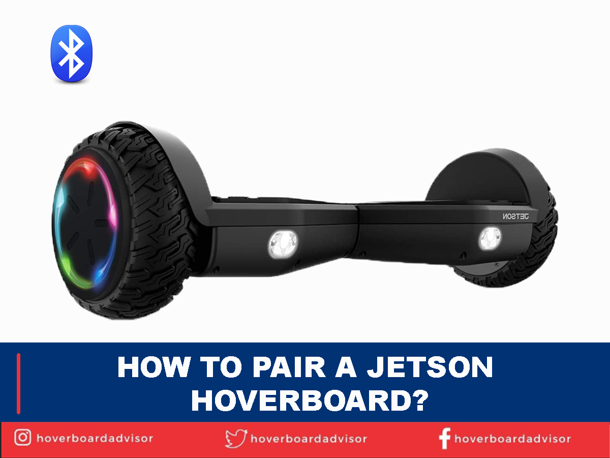 How to pair a Jetson hoverboard?