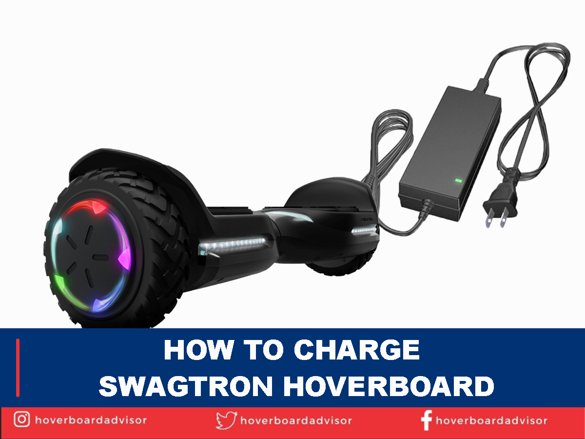 How to charge a Swagtron hoverboard?