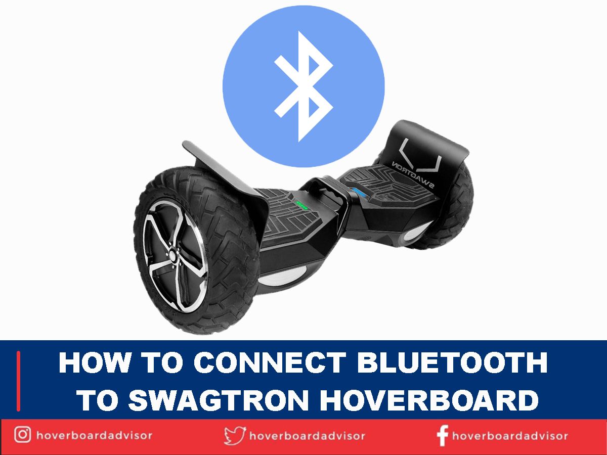 How to connect Bluetooth to Swagtron hoverboard?